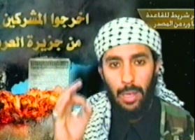 Ahmed Alhaznawi in his martyr video.